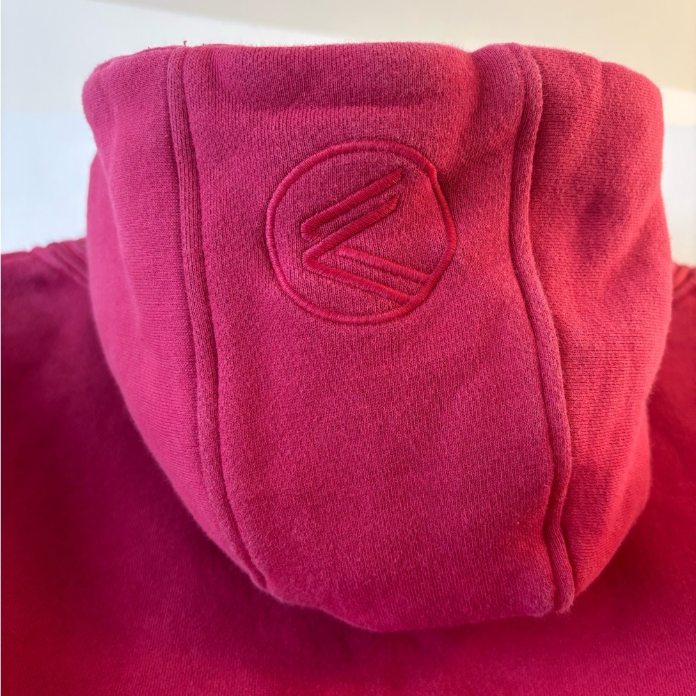 SAVVI Hot Pink Challan Open Back Hoodie Women’s XS Workout Active - Picture 5 of 10